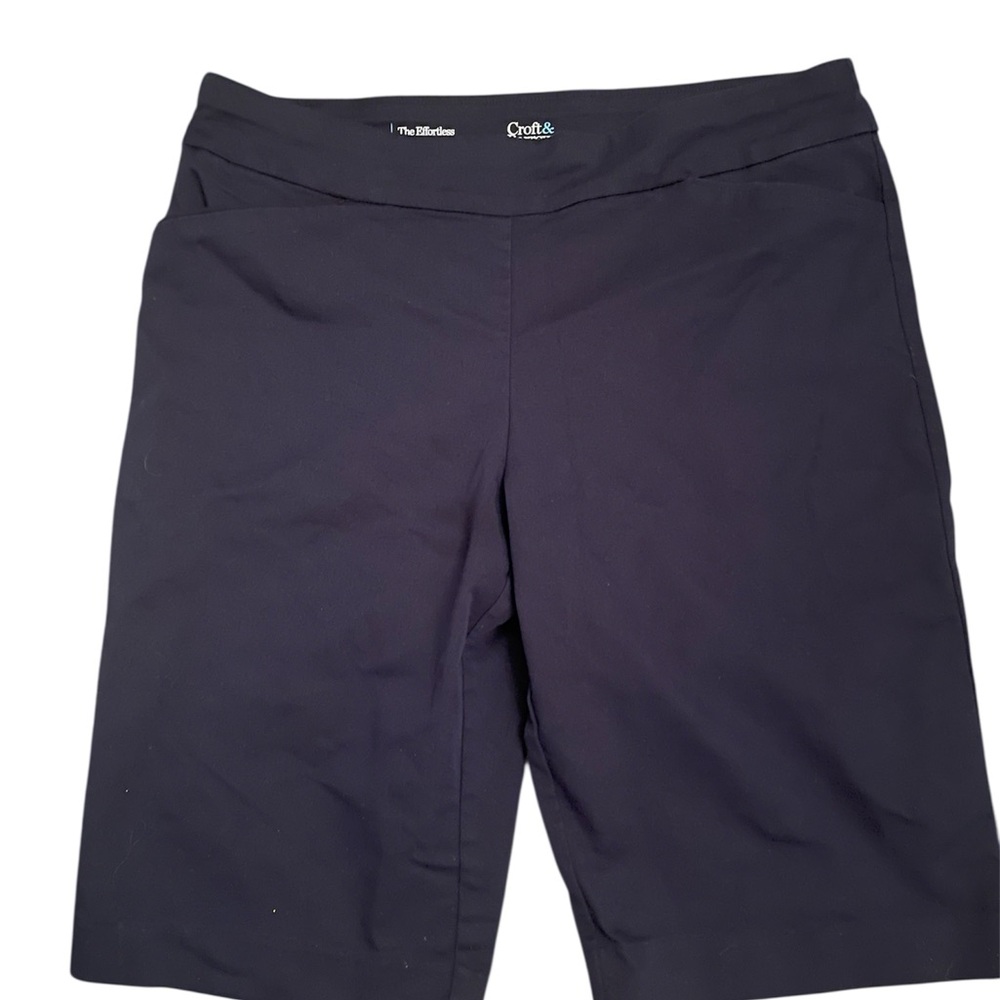 Croft & Barrow Women's Navy Shorts Size 18